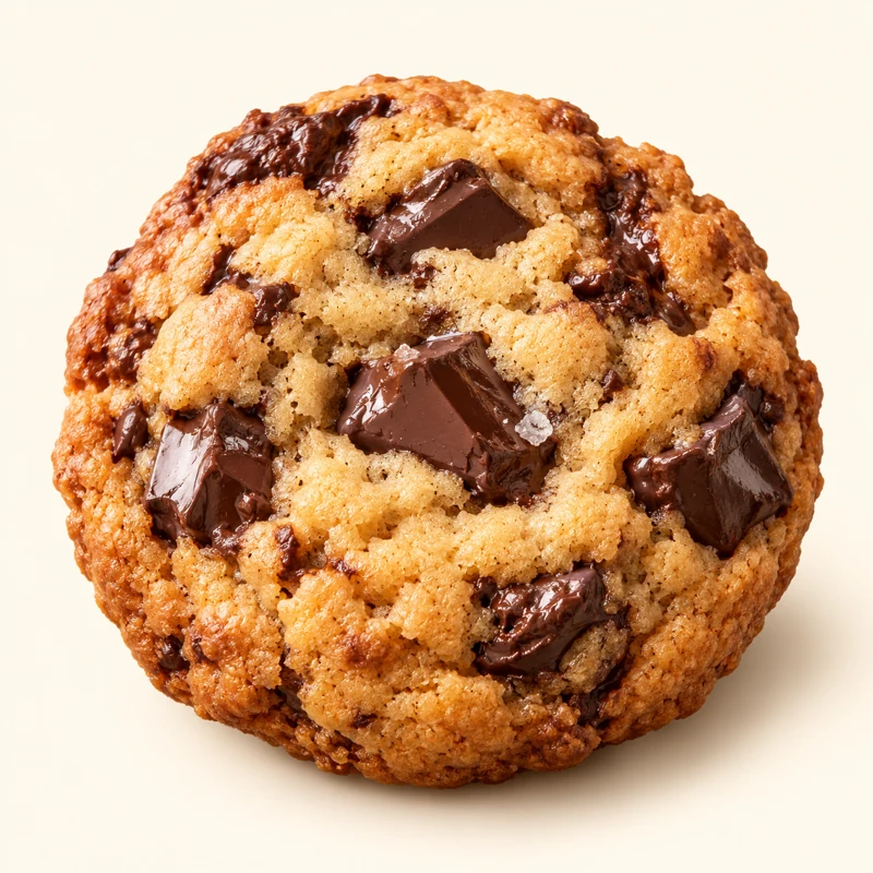 Cookie épais aux éclats de chocolat